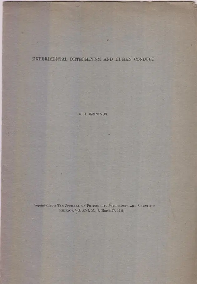 Disproof Of A Certain Type Of Theories Of Crossing Over Between Chromosomes By Jennings, H.S. 1