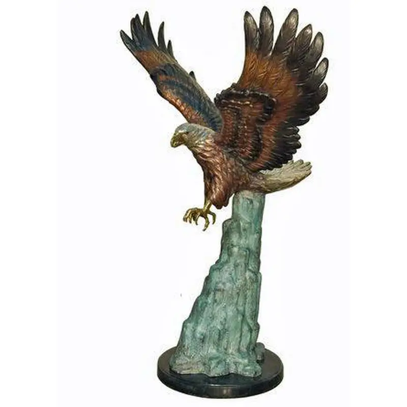 Eagle Statue Landing On Base 1