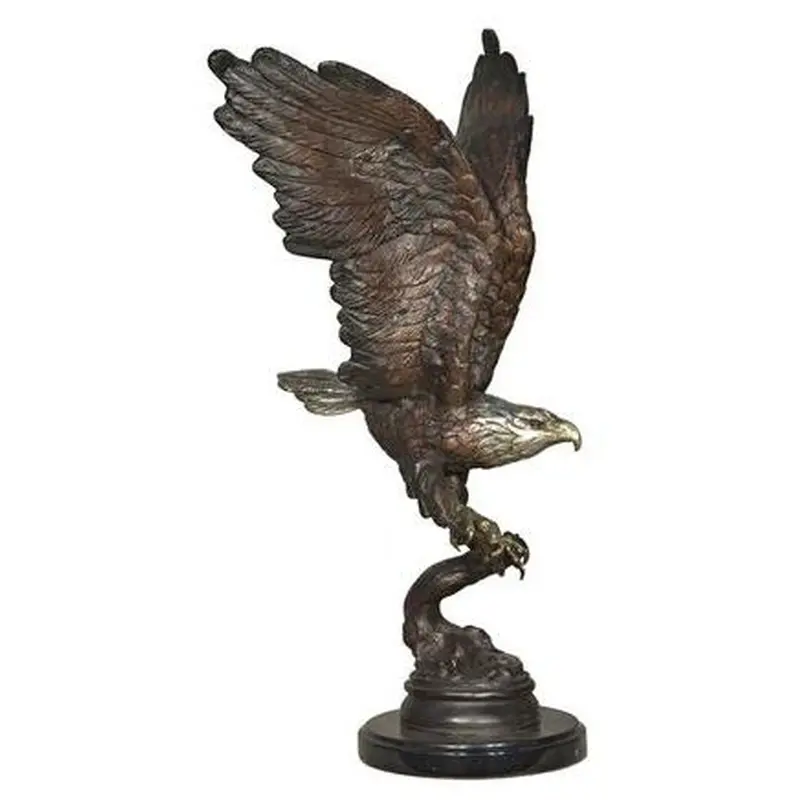 Eagle Statue On Base Taking Off 1