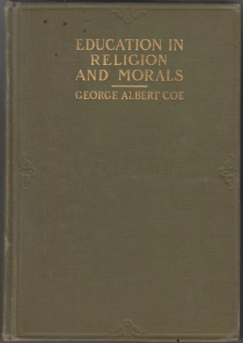 Education In Religion And Morals 1
