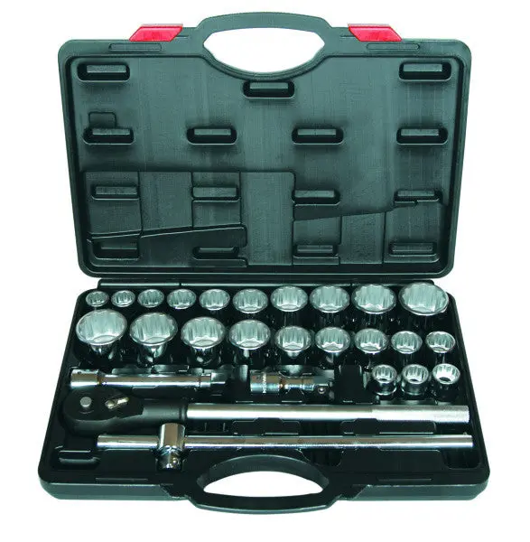 Eurotech 3/4'' Drive Metric/Af Socket Set: Et 11000 1