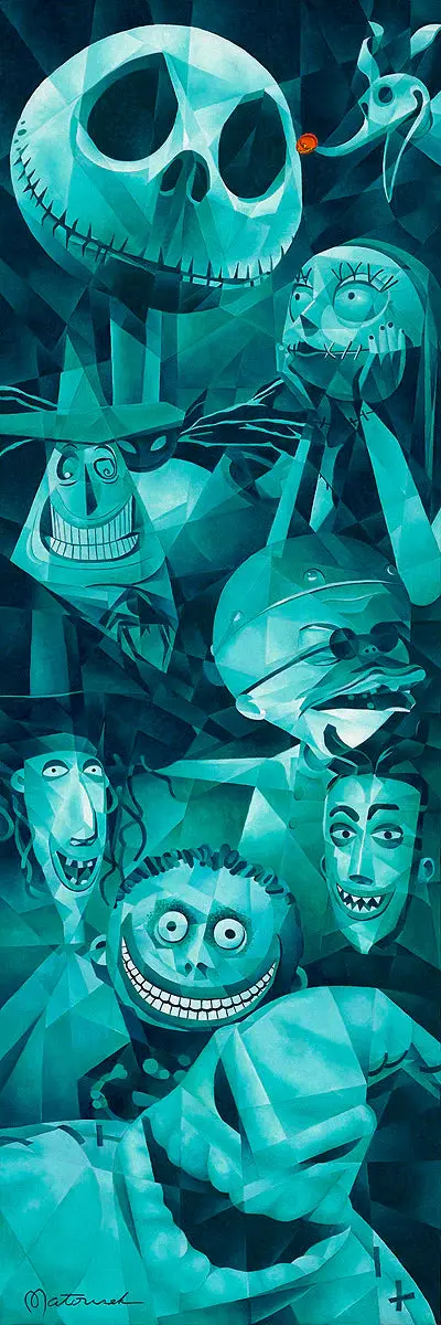 Faces Of Halloween Town - Tom Matousek 1