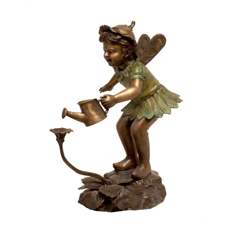 Fairy Flower Girl Statue 1
