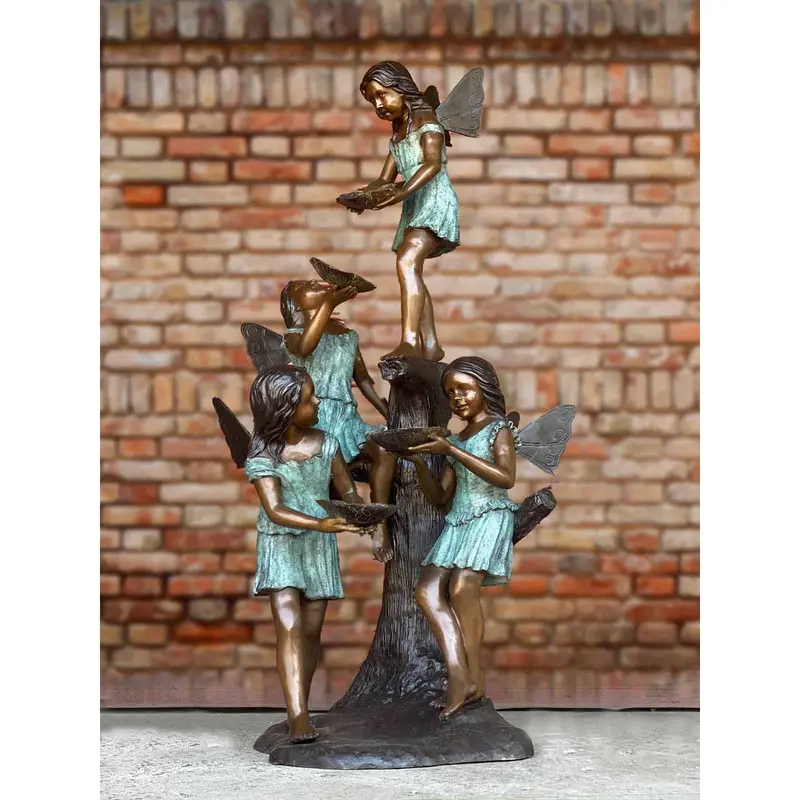 Fairy Friends Bronze Fountain 1