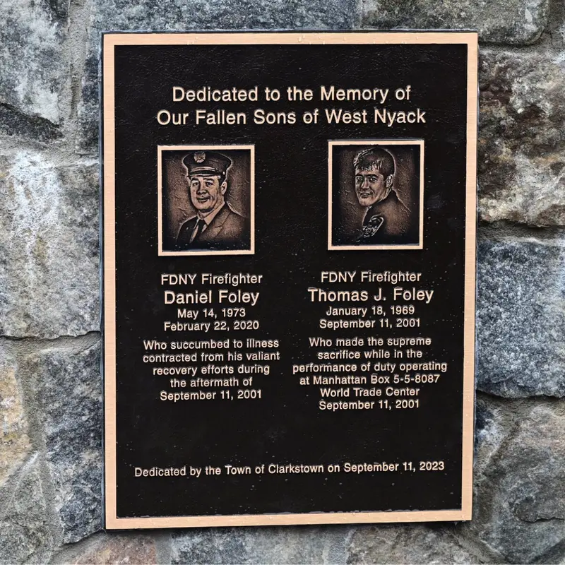 Firefighter Memorial Plaque 1