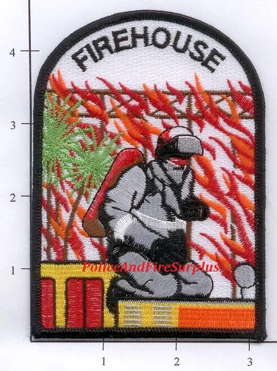 Firehouse Magazine Fire Dept Patch 1