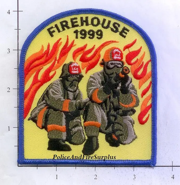 Firehouse Magazine Fire Dept Patch - 1999 1