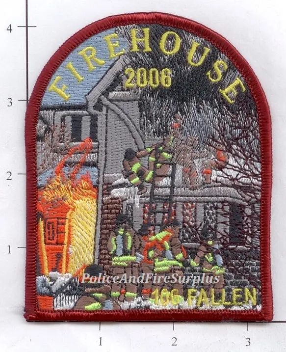 Firehouse Magazine Fire Dept Patch - 2006 1