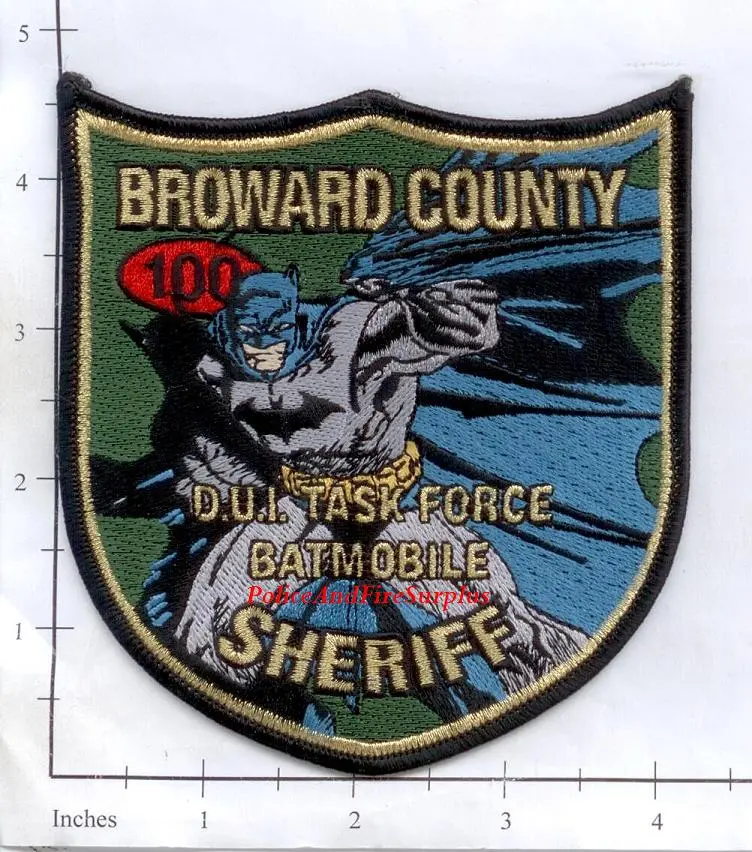 Florida - Broward County Dui Task Force Sheriff Police Dept Patch 1