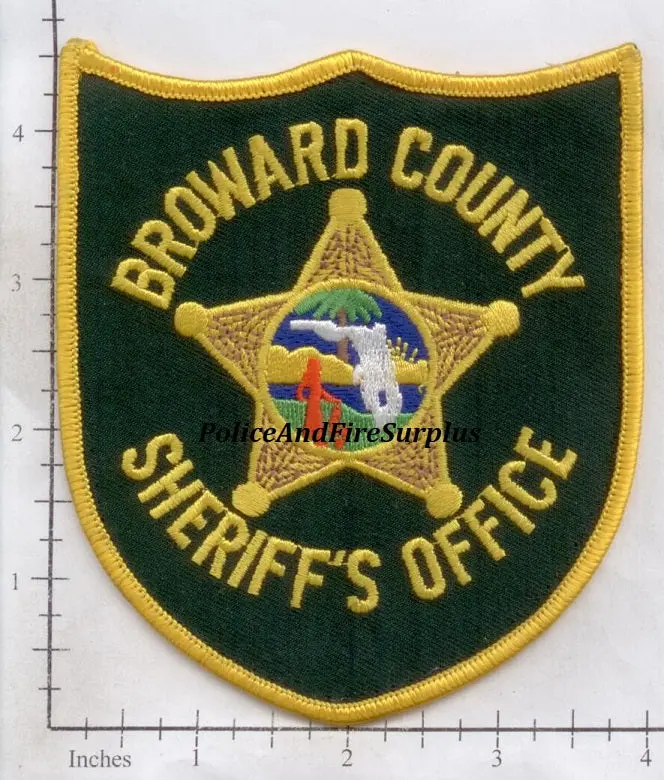 Florida - Broward County Sheriff Police Dept Patch V2 1