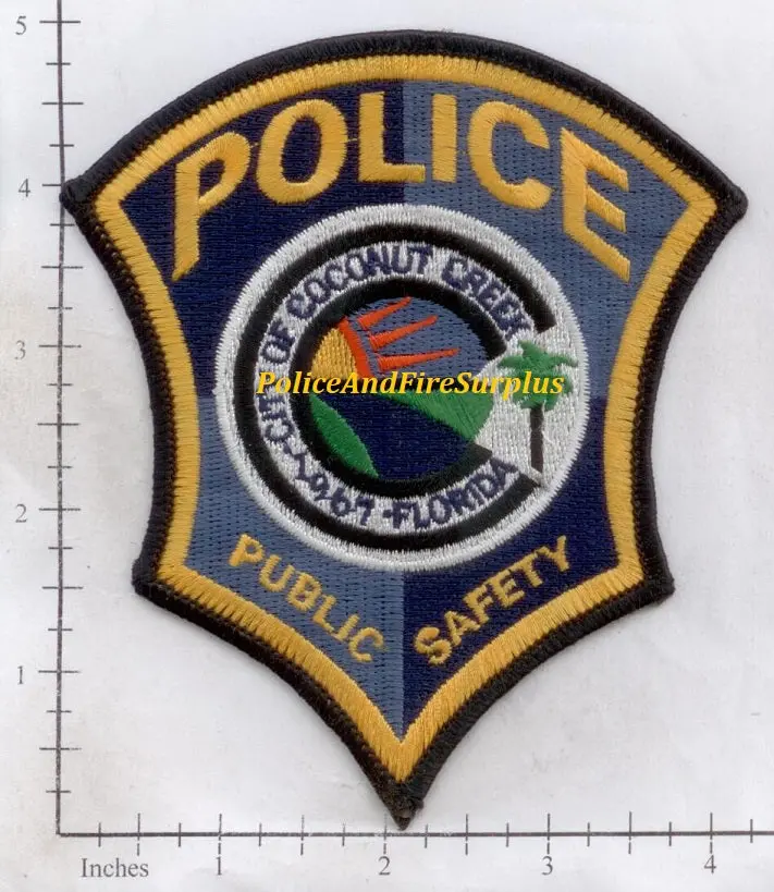 Florida - Coconut Creek Police Public Safety Patch 1