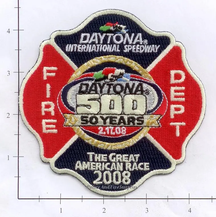 Florida - Daytona International Speedway Fire Dept Patch V2 1