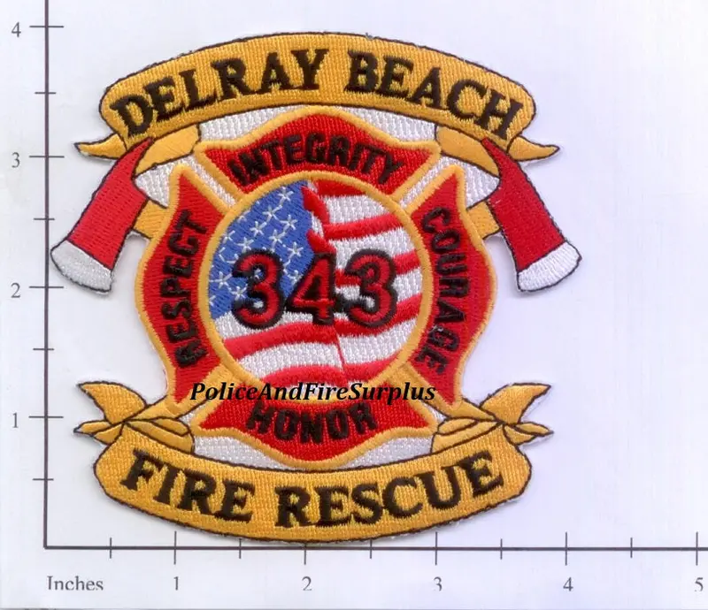 Florida - Delray Beach Fire Rescue Fire Patch 1