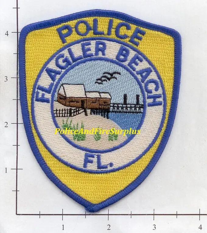 Florida - Flagler Beach Police Patch 1