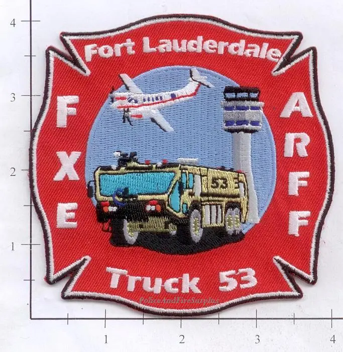 Florida - Fort Lauderdale Ladder 53 Fire Dept Patch 1