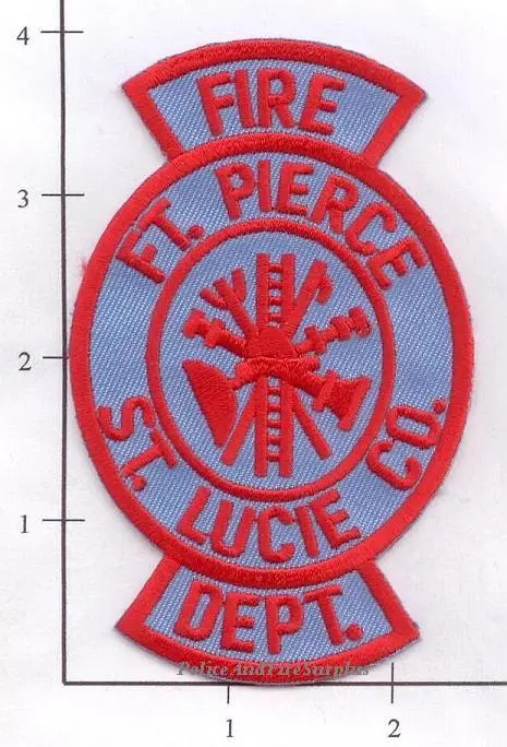Florida - Fort Pierce, St Lucie Company Fire Dept Patch 1