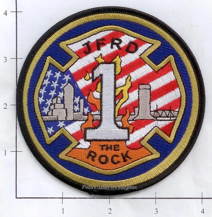 Florida - Jacksonville Station  1 Fire Dept Patch 1
