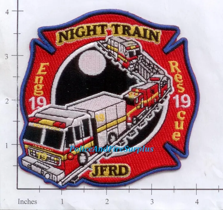 Florida - Jacksonville Station 19 Fire Dept Patch 1