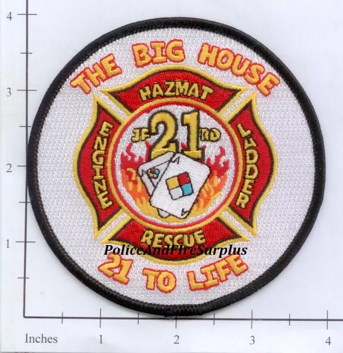 Florida - Jacksonville Station 21 Fire Dept Patch V1 1