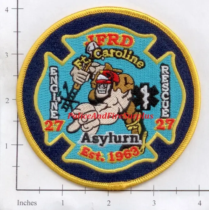 Florida - Jacksonville Station 27 Fire Dept Patch 1