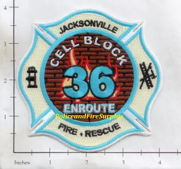 Florida - Jacksonville Station 36 Fire Dept Patch 1