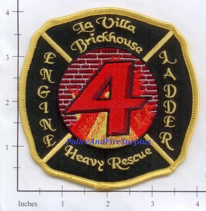 Florida - Jacksonville Station  4 Fire Dept Patch 1