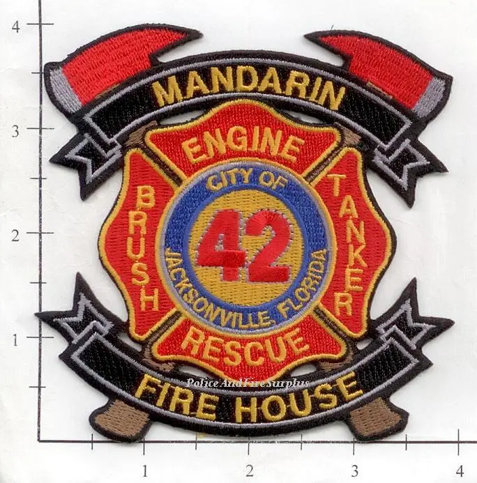 Florida - Jacksonville Station 42 Fire Dept Patch 1