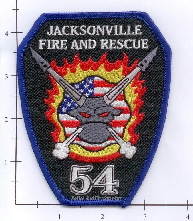Florida - Jacksonville Station 54 Fire Dept Patch 1