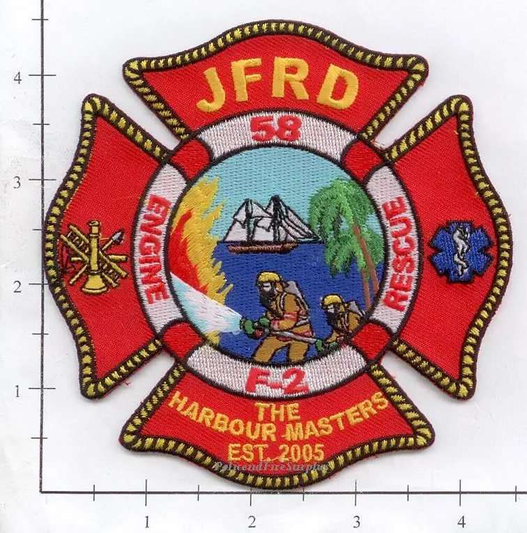 Florida - Jacksonville Station 58 Fire Dept Patch 1