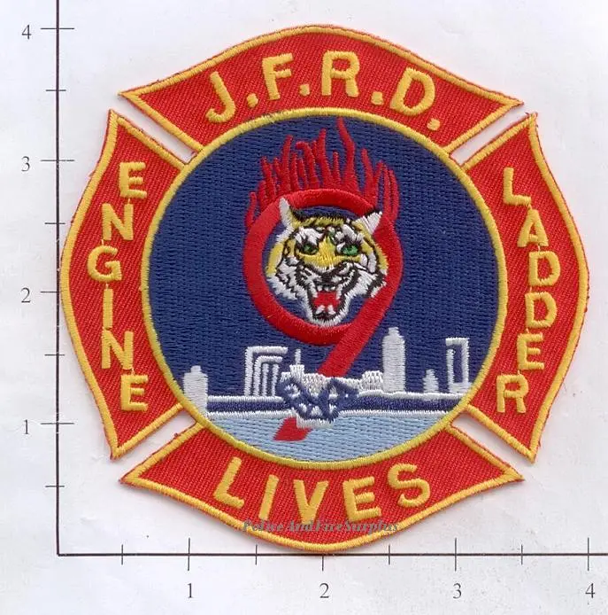 Florida - Jacksonville Station  9 Fire Dept Patch V2 1