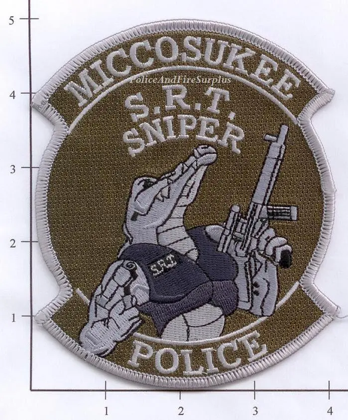 Florida - Miccosukee Police Srt Sniper Patch 1
