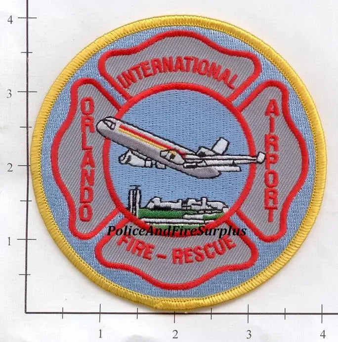 Florida - Orlando International Airport Fire Rescue Patch 1