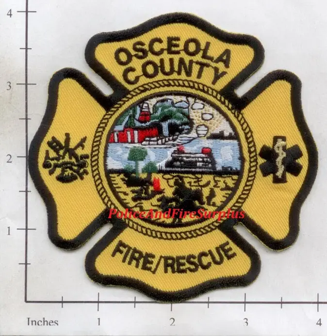 Florida - Osceola County Fire Rescue Fire Patch 1