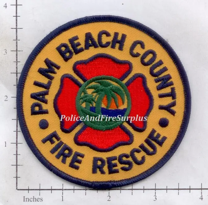 Florida - Palm Beach County Fire Rescue Patch V1 1