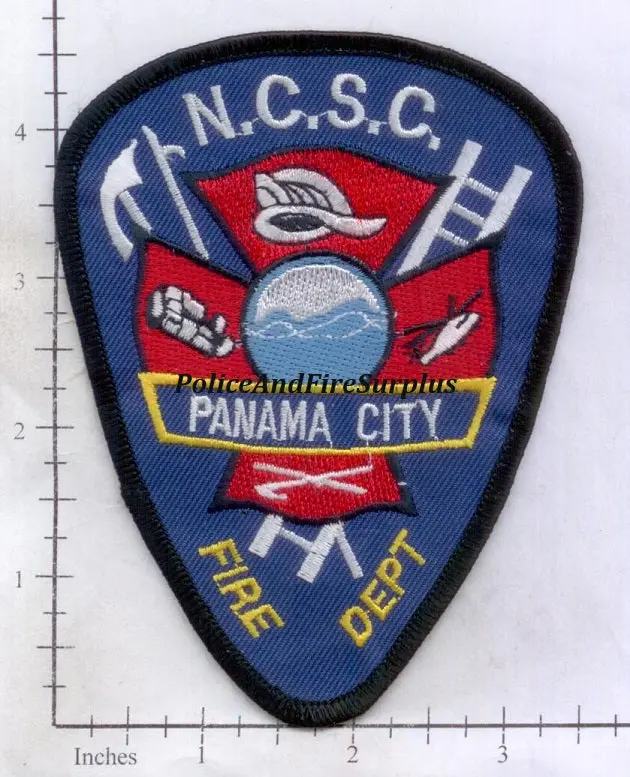 Florida - Panama City Naval Coastal Systems Center Fire Dept Patch 1