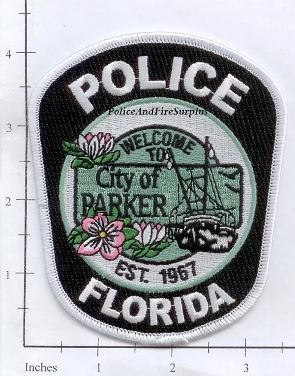 Florida - Parker Police Dept Patch 1