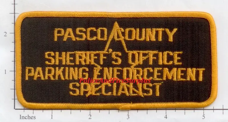 Florida - Pasco County Sheriff's Office Parking Enforcement Specialist Police Dept Patch 1
