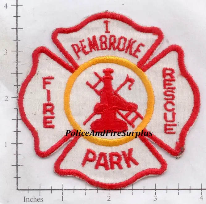 Florida - Pembroke Park Fire Dept Fire Patch 1