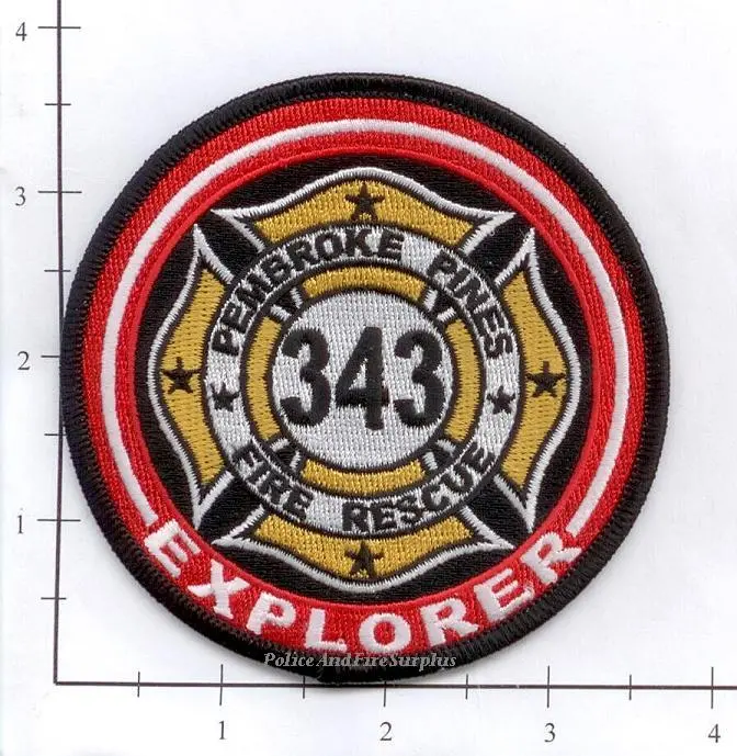 Florida - Pembroke Pines Fire Rescue Explorer 343 Patch 1