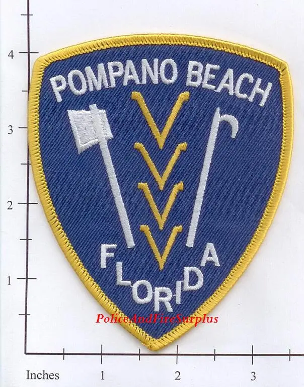 Florida - Pompano Beach Fire Dept Patch 1