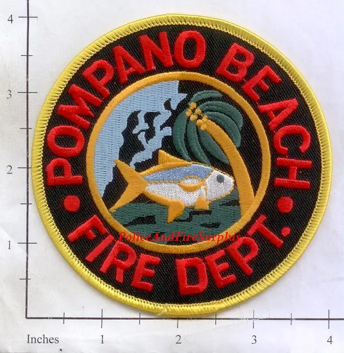 Florida - Pompano Beach Fire Dept Patch V2 1