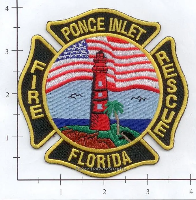 Florida - Ponce Inlet Fire Rescue Patch 1