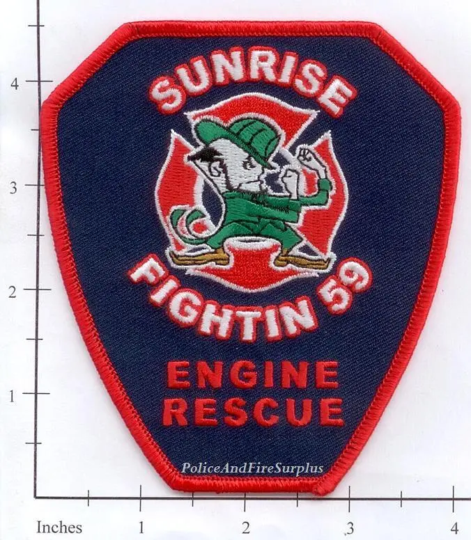 Florida - Sunrise Station 59 Fire Dept Patch 1