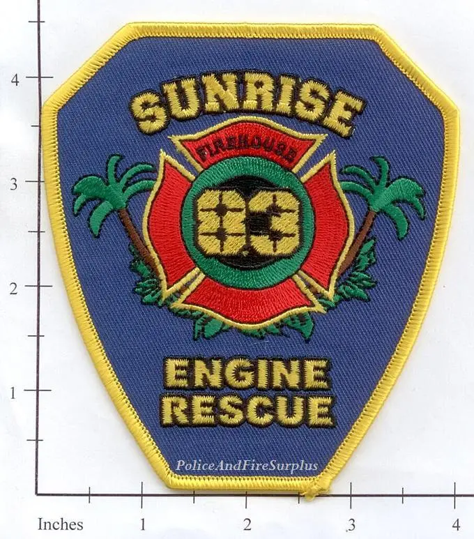 Florida - Sunrise Station 83 Fire Dept Patch 1