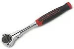 Gearwrench 1/4 Dve Cushion Grip Roto Ratchet: Kdt81224 1