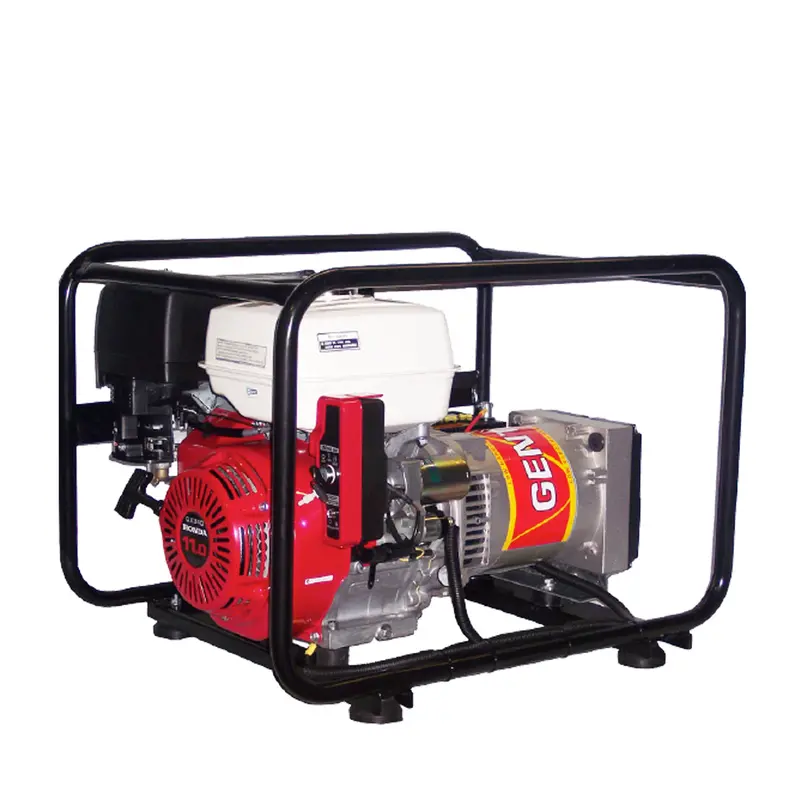 Gentech Ep5900hsre Generator - Electric Start, 5.9Kva Portable With Honda Gx340 Engine. 6.5L Fuel Capacity 1