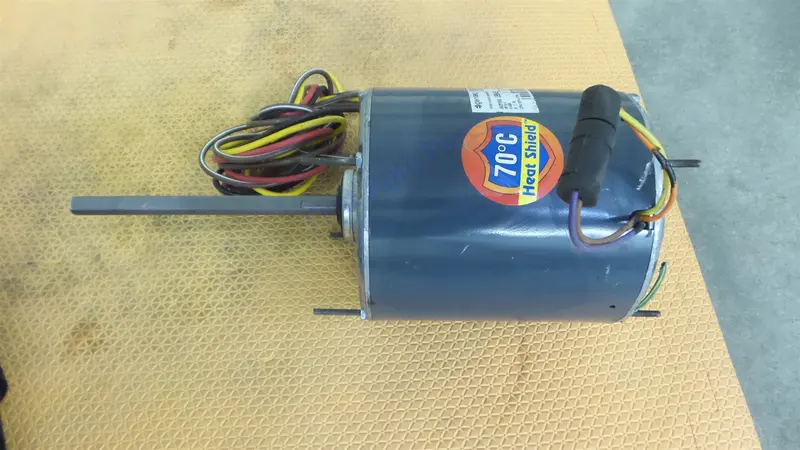 Genteq 3C008 Condenser Fan Motor 3/4Hp 460V Fasco 1625 Rpm 2 Speed 1