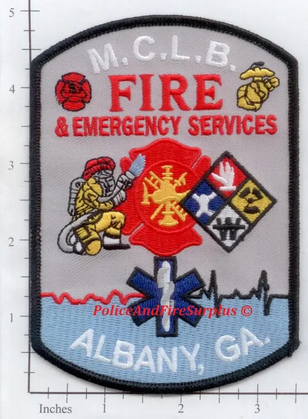 Georgia - Albany Marine Corps Logistics Base Fire And Emergency Services Patch V2 1