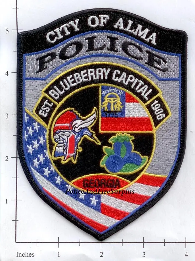 Georgia - Alma Police Dept Patch 1