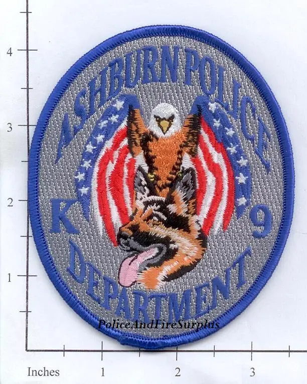 Georgia - Ashburn K-9 Police Dept Patch 1